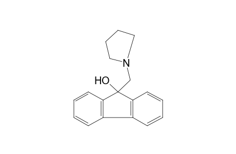 9-(1-PYRROLIDINYLMETHYL)FLUOREN-9-OL