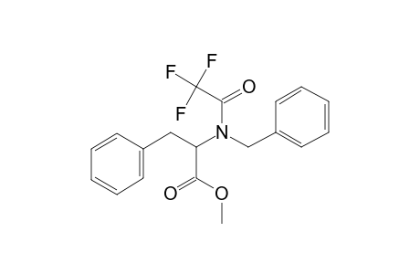 D-Phenylalanine, N-benzyl-N-trifluoroacetyl-, methyl ester