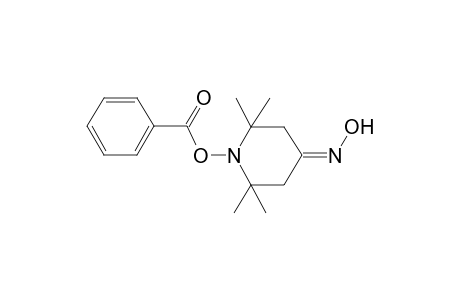 1-(Benzoyloxy)-2,2,6,6-tetramethyl-4-piperidinone oxime