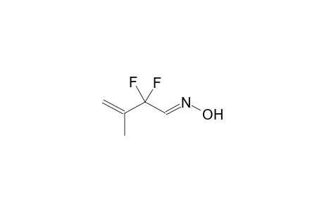 2,2-DIFLUORO-3-METHYL-3-BUTENAL OXIME