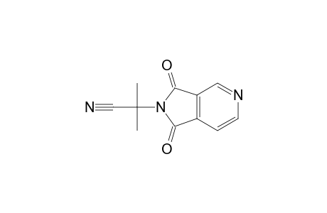 2H-Pyrrolo[3,4-c]pyridine-2-acetonitrile, 1,3-dihydro-alpha,alpha-dimethyl-1,3-dioxo-