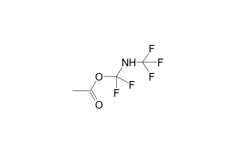 N-HYDROPERFLUOROMETHYLAMINOMETHYL ACETATE