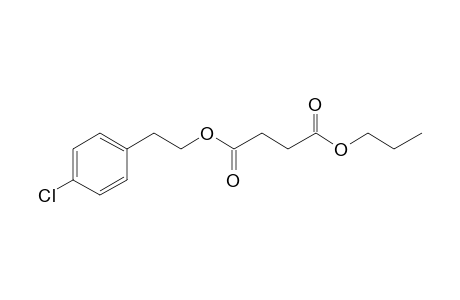 Succinic acid, 4-chlorophenethyl propyl ester