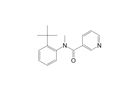 N-(2-Tert-butylphenyl)nicotinamide, N-methyl-