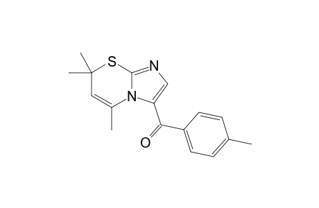 (4-methylphenyl)-(5,7,7-trimethylimidazo[2,3-b][1,3]thiazin-3-yl)methanone