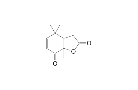 5-HYDROXY-1,1,5-TRIMETHYL-4-OXOCYClOHEX-2-ENYL-6-ACETIC-ACID-GAMMA-LACTONE;BAKAYANOLIDE