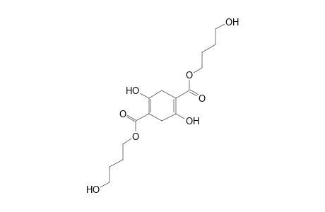 2,5-dihydroxy-1,4-cyclohexadiene-1,4-dicarboxylic acid, bis(4-hydroxybutyl)ester