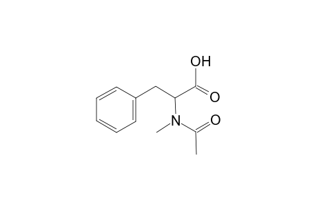 2-[Acetyl(methyl)amino]-3-phenyl-propanoic acid