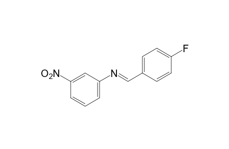 N-(p-fluorobenzylidene)-m-nitroaniline