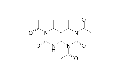 1,3,6-triacetyl-4,5-dimethylhexahydropyrimido[4,5-d]pyrimidine-2,7(1H,3H)-dione