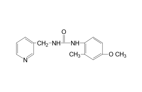1-(4-methoxy-o-tolyl)-3-[(3-pyridyl)methyl]urea