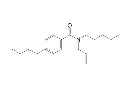 Benzamide, 4-butyl-N-allyl-N-pentyl-