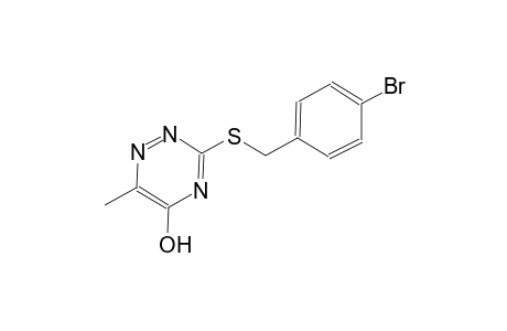 3-[(4-bromobenzyl)sulfanyl]-6-methyl-1,2,4-triazin-5(4H)-one