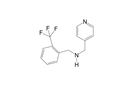 (Pyridin-4-ylmethyl)(2-trifluoromethylbenzyl)amine