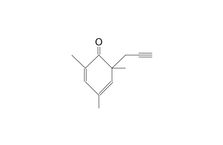 6-(2-PROPYNYL)-2,4,6-TRIMETHYLCYCLOHEXA-2,4-DIENONE