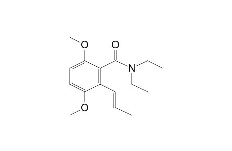 N,N-Diethyl-3,6-dimethoxy-2-propenyl-benzamide