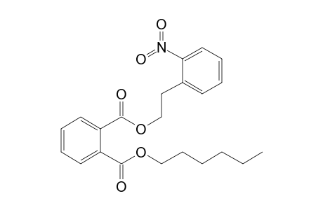 Phthalic acid, hexyl 2-(2-nitrophenyl)ethyl ester