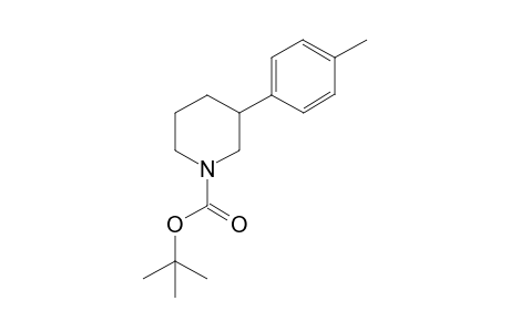 N-tert-Butylcarboxylate 3-(p-tolyl) piperidine