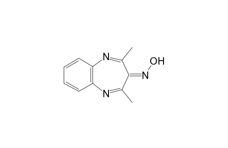 2,4-Dimethyl-3H-1,5-benzodiazepin-3-one oxime