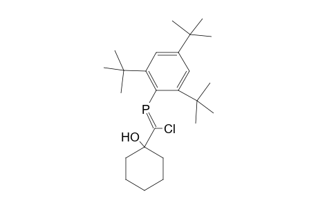 (E)-2-Chloro-2-(1-hydroxycyclohexyl)-1-(2,4,6-tri-butylphenyl)-3-phosphaethene