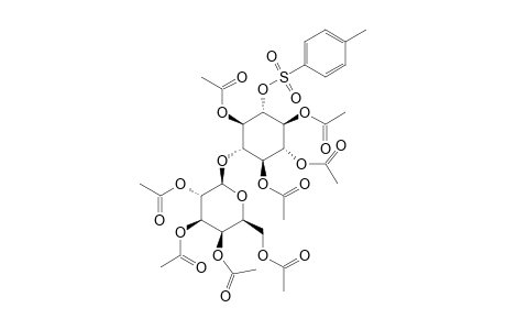 TETRA-O-ACETYL-3-O-(4-METHYLPHENYLSULFONYL)-1-O-(TETRA-O-ACETYL-BETA-D-GALACTOPYRANOSYL)-SCYLLO-INOSITOL