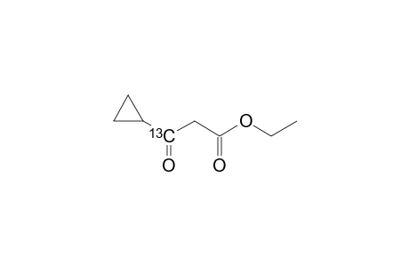 3-Cyclopropyl-3-oxo-propionic acid ethyl ester