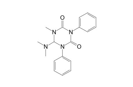 dihydro-6-(dimethylamino)-1,3-diphenyl-5-methyl-s-triazine-2,4(1H,3H)-dione