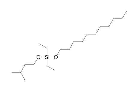 Silane, diethyl(3-methylbutoxy)undecyloxy-