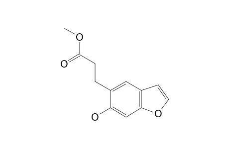 6-HYDROXY-5-PROPANOYL-METHYLESTER-BENZOFURAN