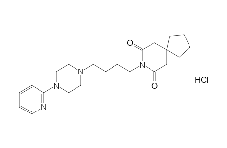 8-{4-[4-(2-pyridyl)-1-piperazinyl]butyl}-8-spiro[4.5]decane-7,9-dione, monohydrochloride