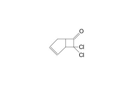 BICYCLO[3.2.0]HEPT-2-EN-6-ONE, 7,7-DICHLORO-