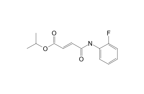 Fumaric acid, monoamide, N-(2-fluorophenyl)-, isopropyl ester