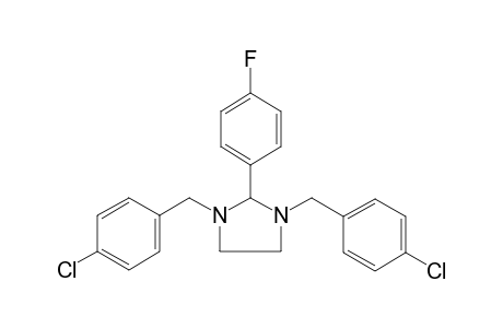 1,3-bis(4-chlorobenzyl)-2-(4-fluorophenyl)imidazolidine