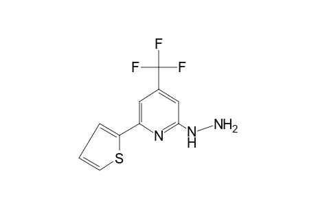 2-hydrazino-6-(2-thienyl)-4-(trifluoromethyl)pyridine