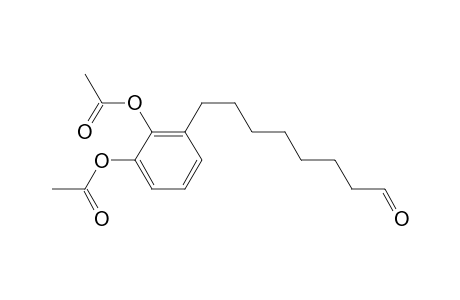 3-(8-Oxooctyl)catechol diacetate