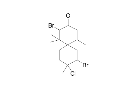 Chamigran-7-en-9-ol, 2,10-dibromo-3-chloro-