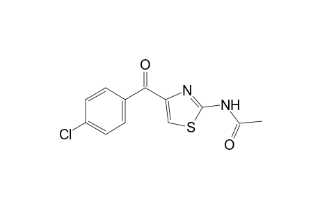 N-[4-(p-chlorobenzoyl)-2-thiazolyl]acetamide