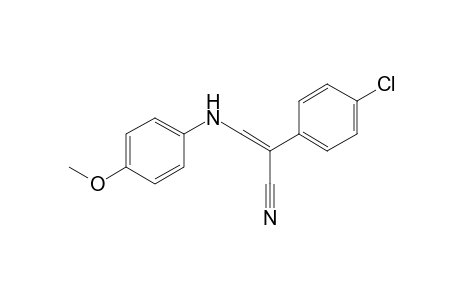 beta-(p-ANISIDINO)-p-CHLOROATROPONITRILE