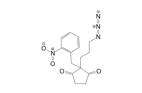 2-(3-azidopropyl)-2-(2-nitrobenzyl)cyclopentane-1,3-dione