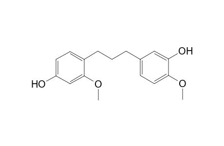 1-(4-HYDROXY-2-METHOXYPHENYL)-3-(3-HYDROXY-4-METHOXYPHENYL)-PROPANE