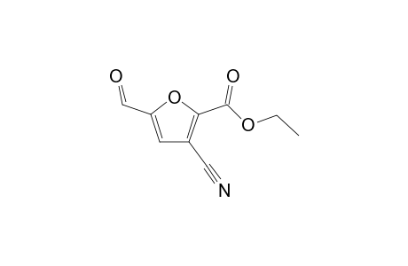 Ethyl 3-cyano-5-formylfuran-2-carboxylate