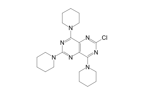 2-chloro-4,6,8-tripiperidinopyrimido[5,4-d]pyrimidine