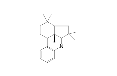 3,3,5,5,10c-Pentamethyl-6-aza-1,2,3,5,5a,6,10b.10c-ictahydroacephenanthrylene