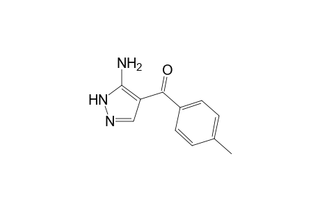 (5-Amino-1H-pyrazol-4-yl)(4-methylphenyl)methanone