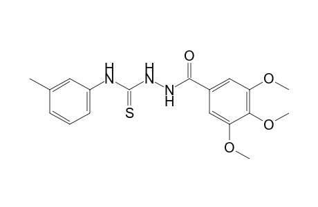 3-Thio-4-m-tolyl-1-(3,4,5-trimethoxybenzoyl)semicarbazide