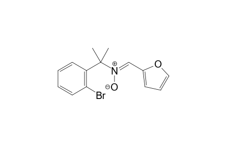 (Z)-N-(2-(2-Bromophenyl)propan-2-yl)-1-(furan-2-yl)methanimine oxide