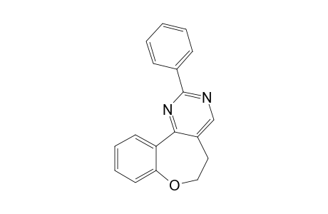 2-Phenyl-5,6-dihydro[1]benzoxepino[5,4-d]pyrimidine