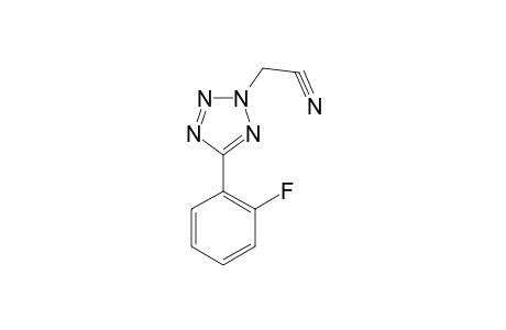 2H-1,2,3,4-Tetrazole-2-acetonitrile, 5-(2-fluorophenyl)-