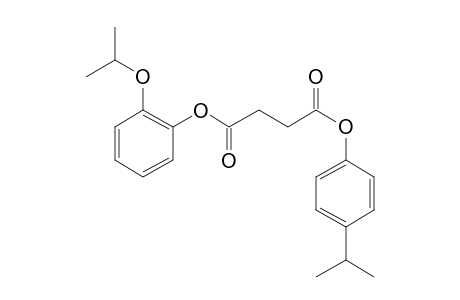 Succinic acid, 2-isopropoxyphenyl 4-isopropylphenyl ester