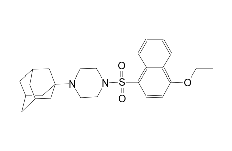 1-(1-Adamantyl)-4-[(4-ethoxy-1-naphthyl)sulfonyl]piperazine